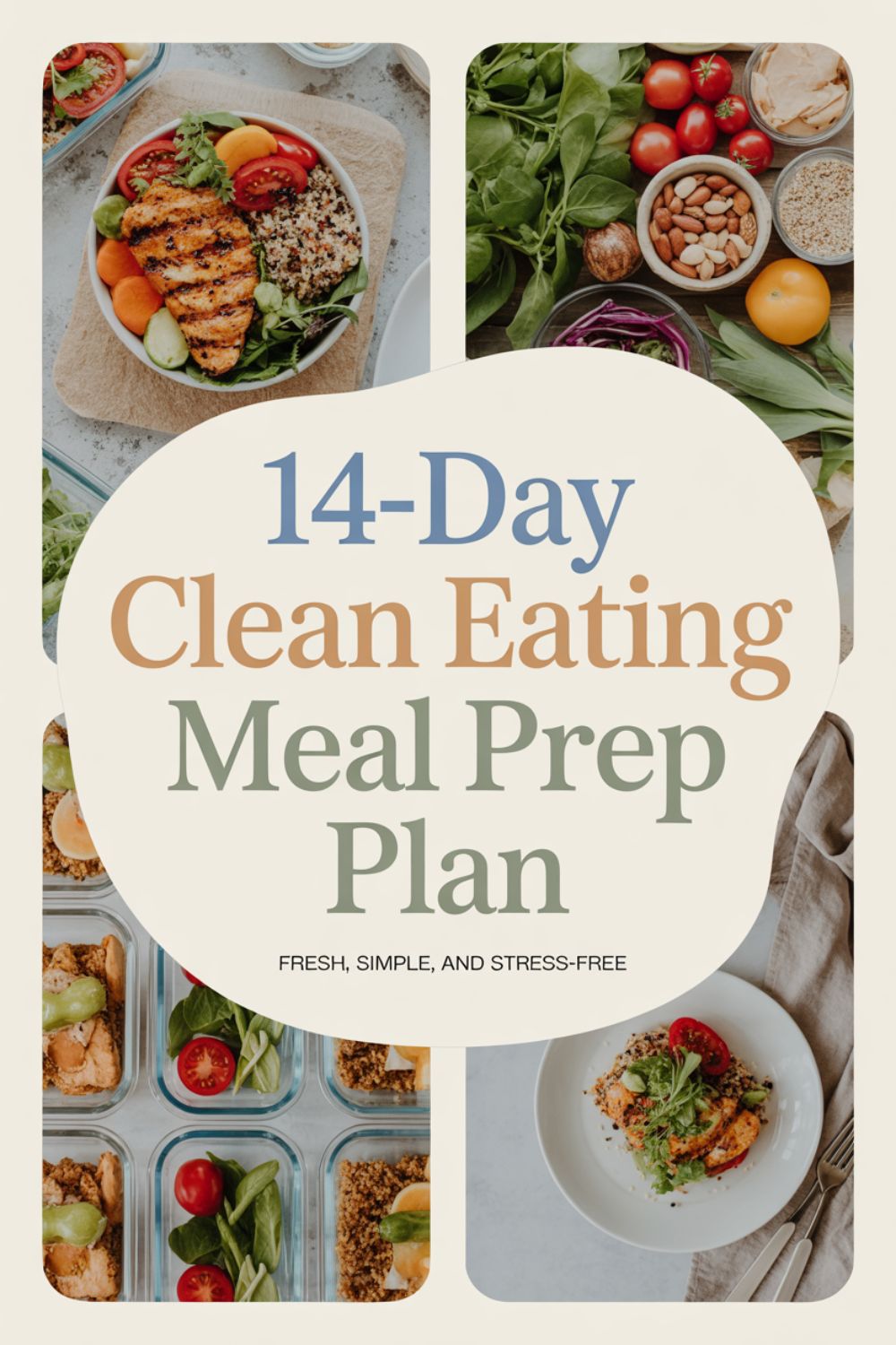 14 Day Clean Eating Meal Prep Plan