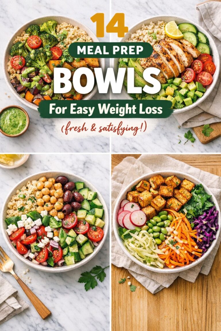 14 Meal Prep Bowls for Easy Weight Loss