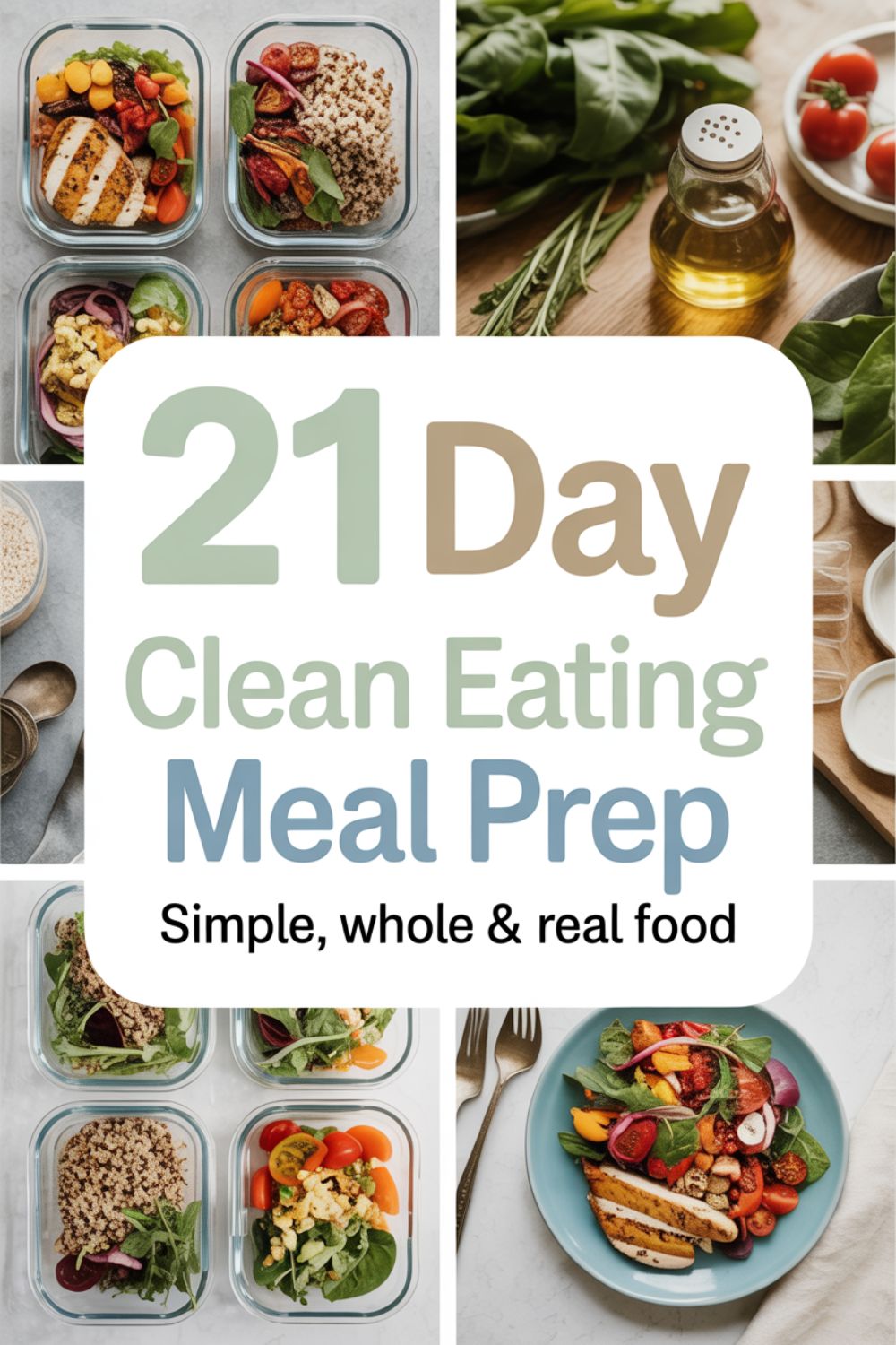 21 Day Clean Eating Meal Prep Guide