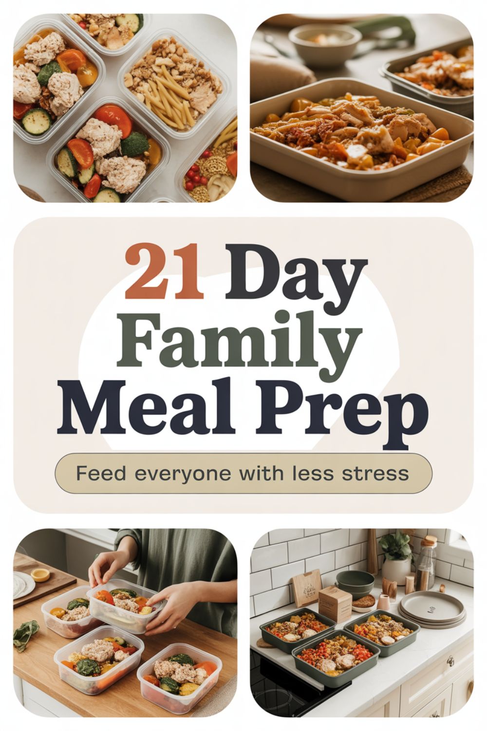 21 Day Family Meal Prep That Saves Time