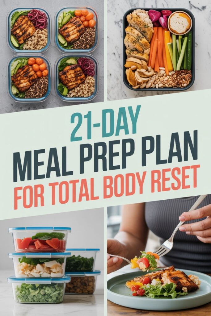 The Prep Plan.pdf 21-Day Meal Prep Plan For Total Body Reset