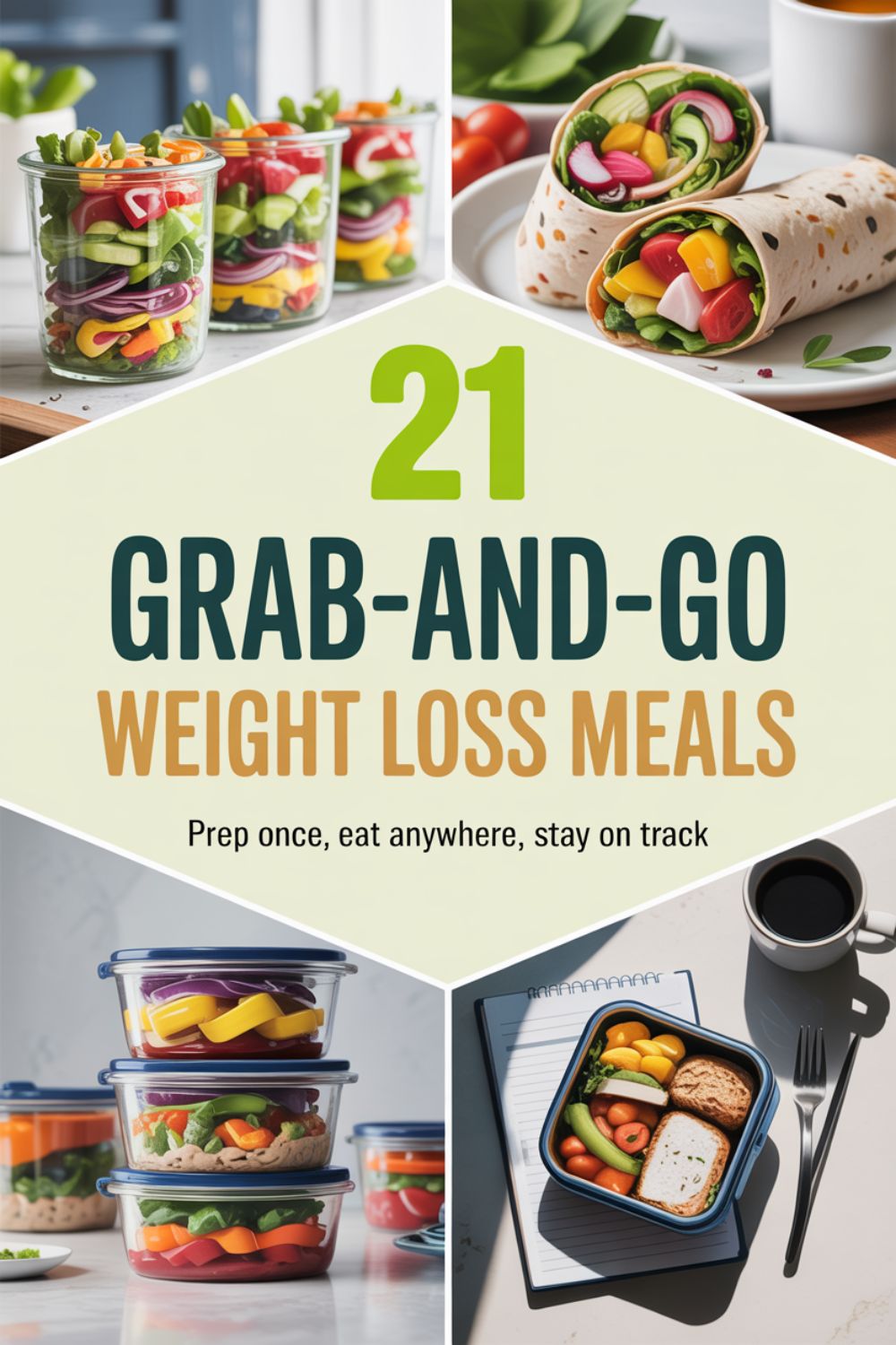 21 Grab and Go Weight Loss Meals