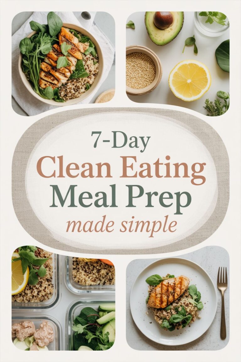 7-Day Clean Eating Meal Prep Made Simple