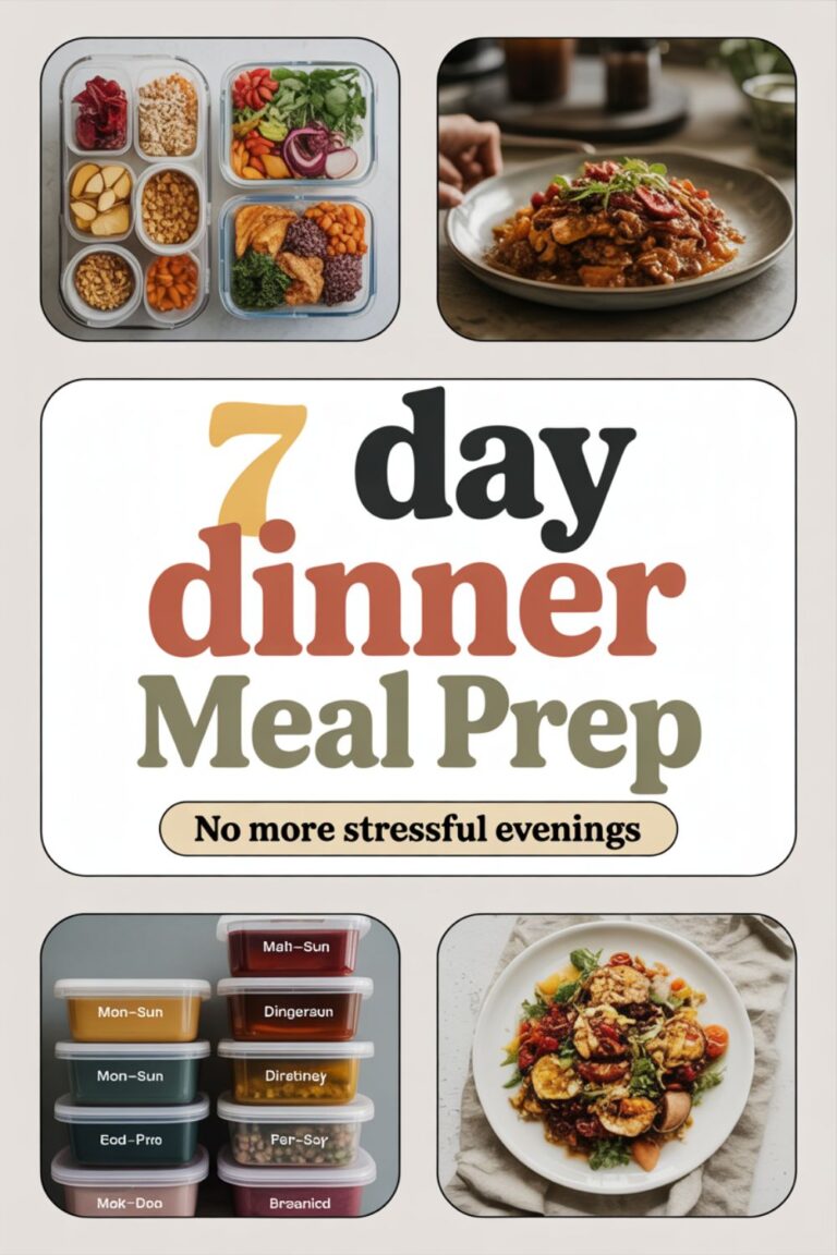 7-Day Dinner Meal Prep for Stress-Free Nights 3 7-Day Dinner Meal Prep for Stress-Free Nights
