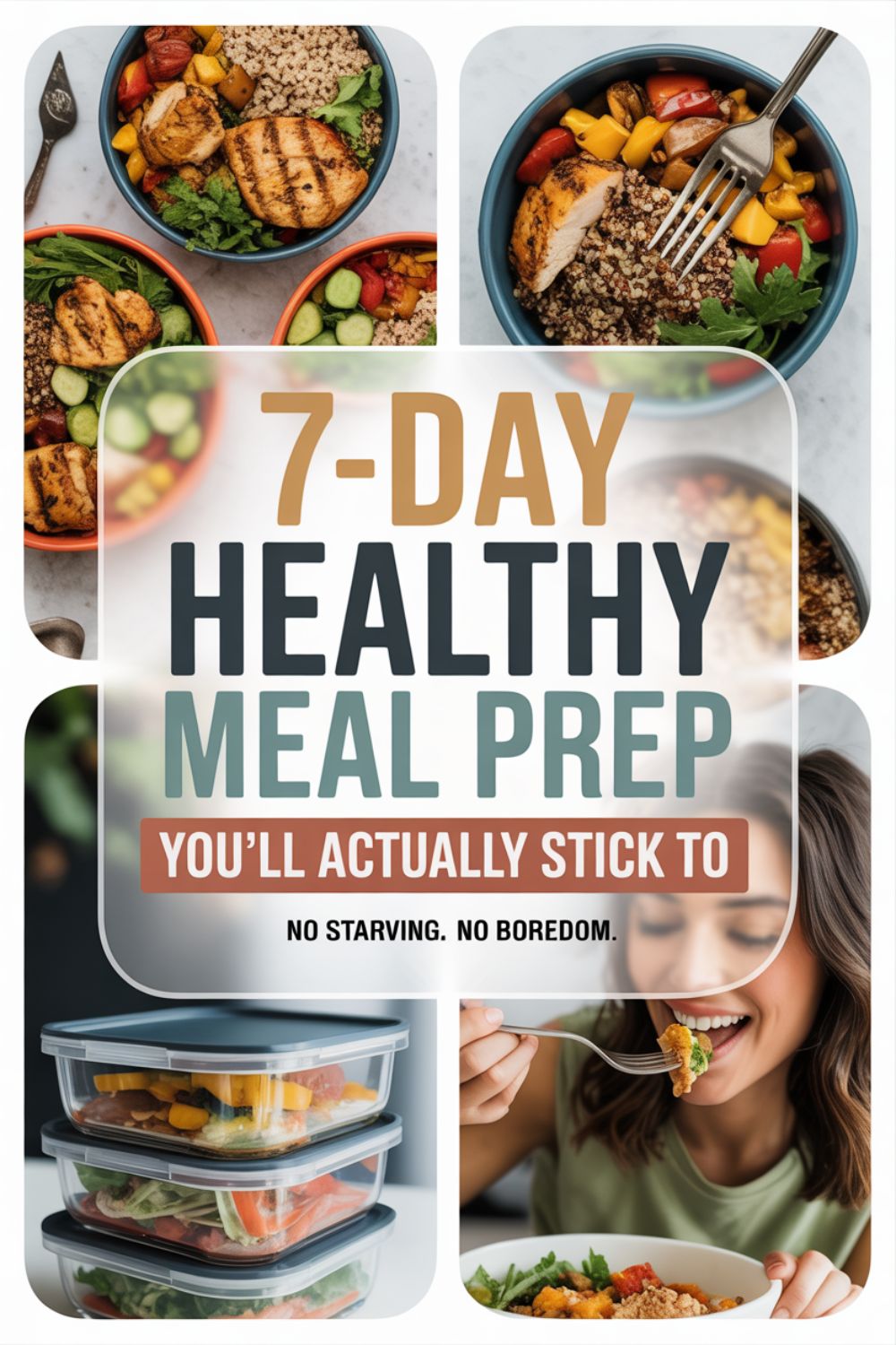 7-Day Healthy Meal Prep You'll Actually Stick To 2