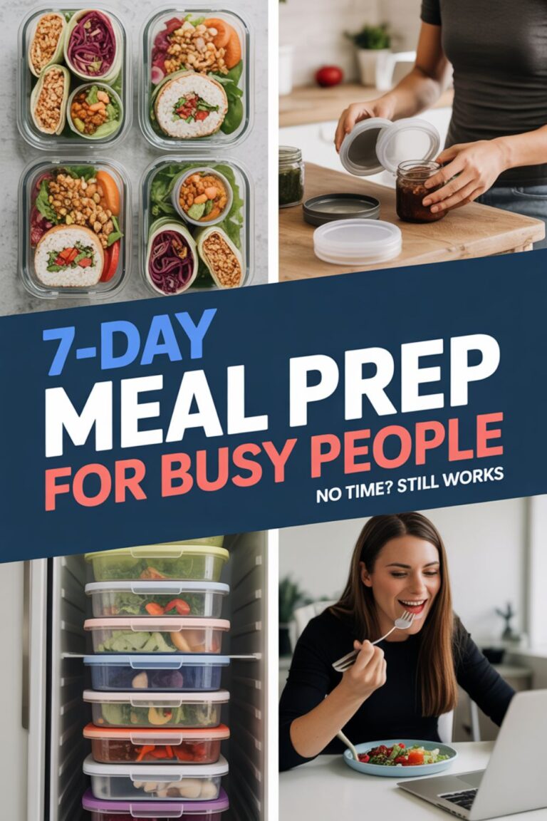 7-Day Meal Prep for Busy People