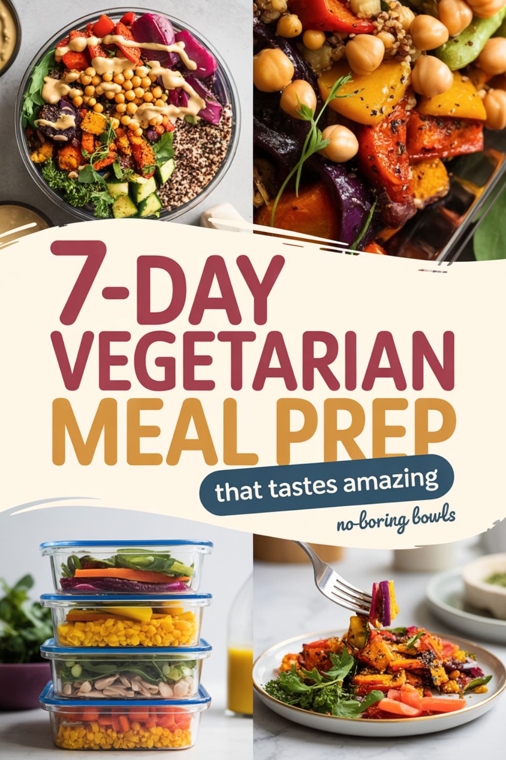 7-Day Vegetarian Meal Prep That Tastes Amazing 2