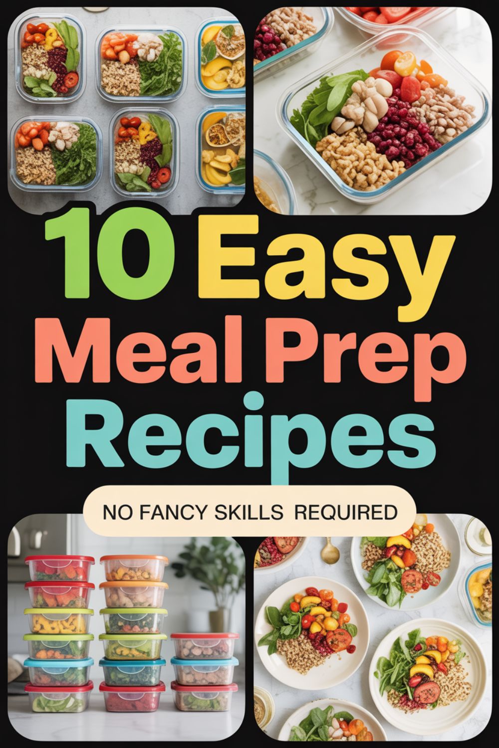 10 Easy Meal Prep Recipes for Total Beginners