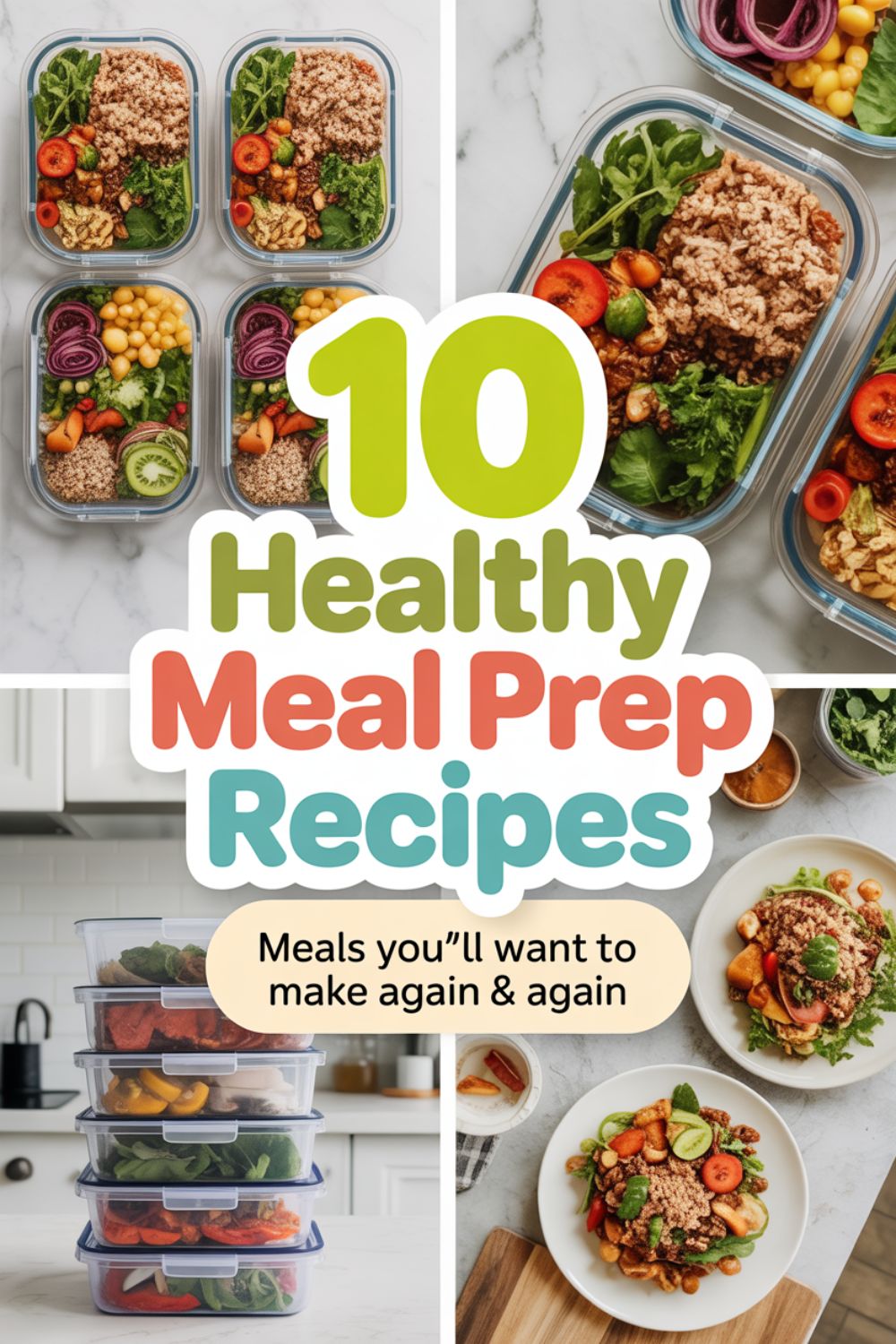 10 Healthy Meal Prep Recipes Youll Repeat Weekly