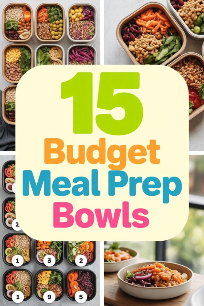 15 Budget Meal Prep Bowls That Cost Less Than $5 Each