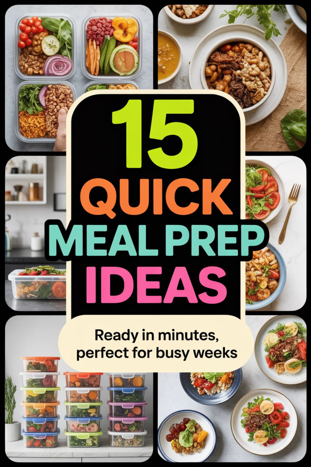 15 Quick Meal Prep Ideas for Extremely Busy People