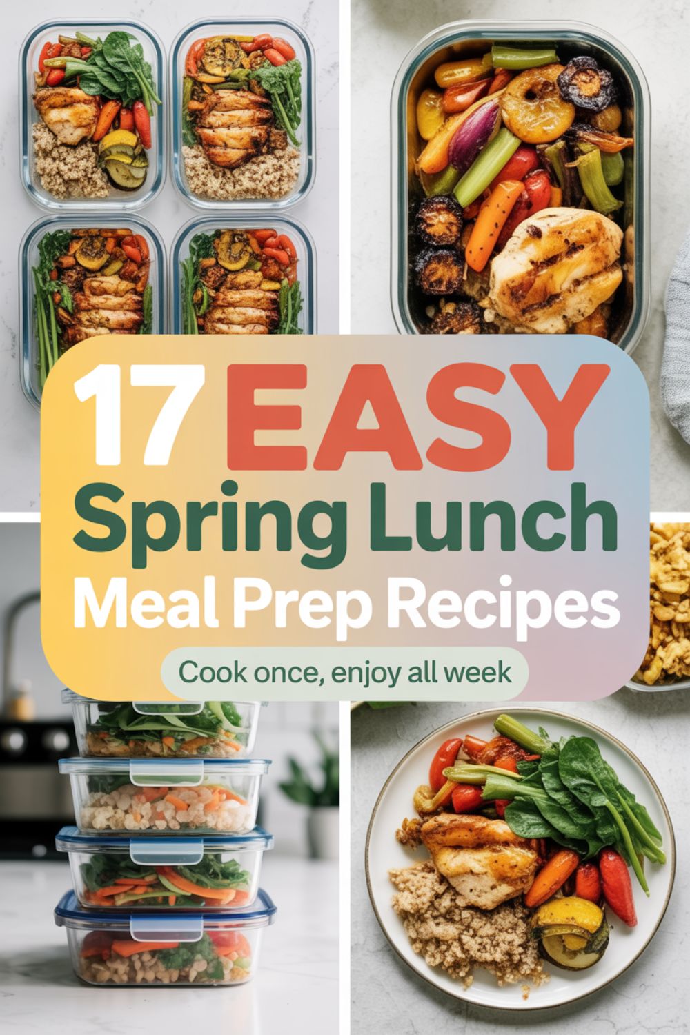 17 Easy Spring Lunch Meal Prep Recipes