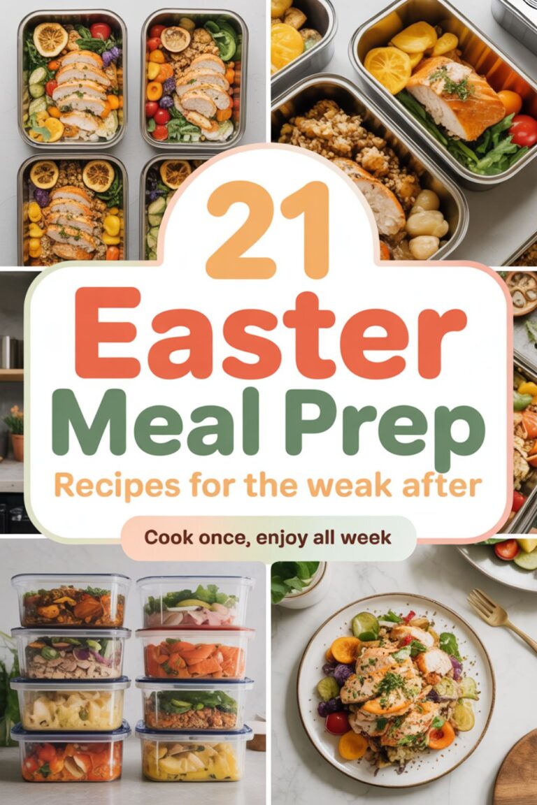 21 Easter Meal Prep Recipes for the Week After