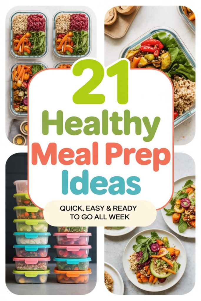 21 Healthy Meal Prep Ideas For Busy Lives