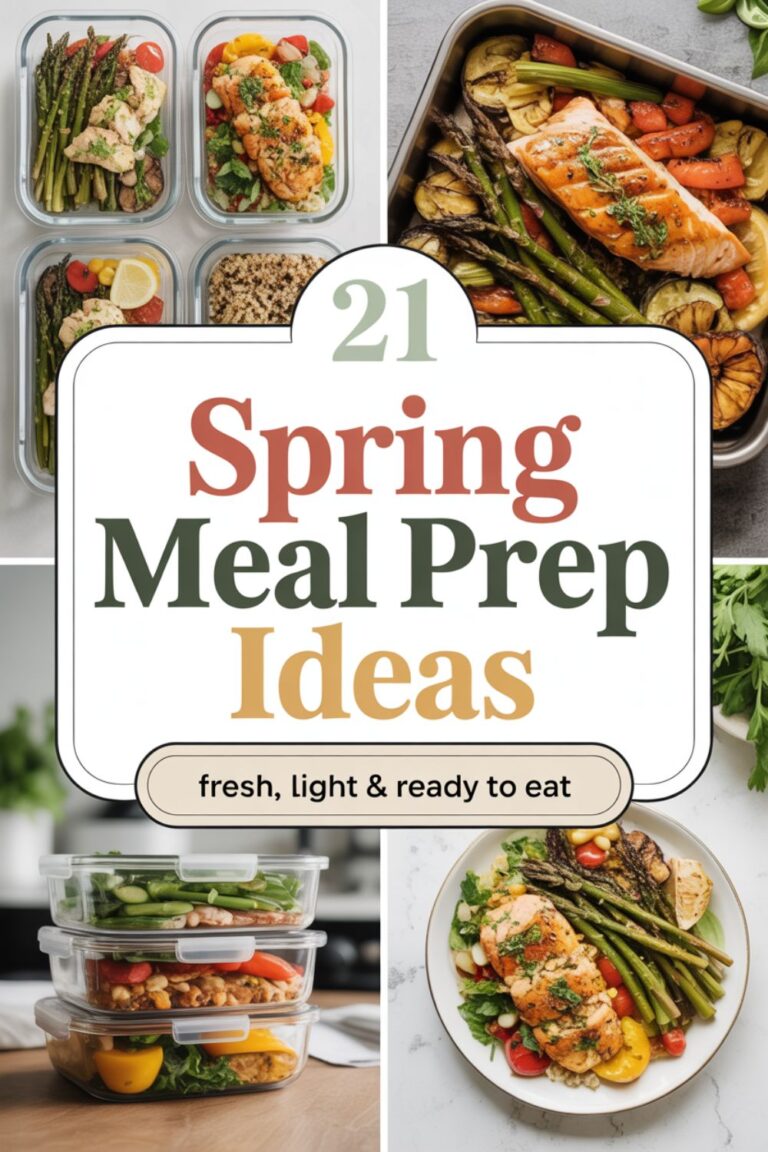 21 Spring Meal Prep Ideas for a Fresh Start