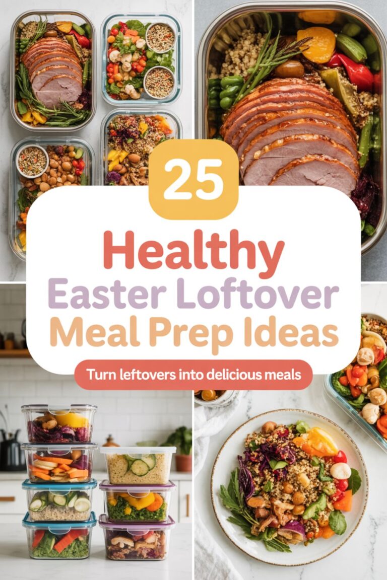 25 Healthy Easter Leftover Meal Prep Ideas