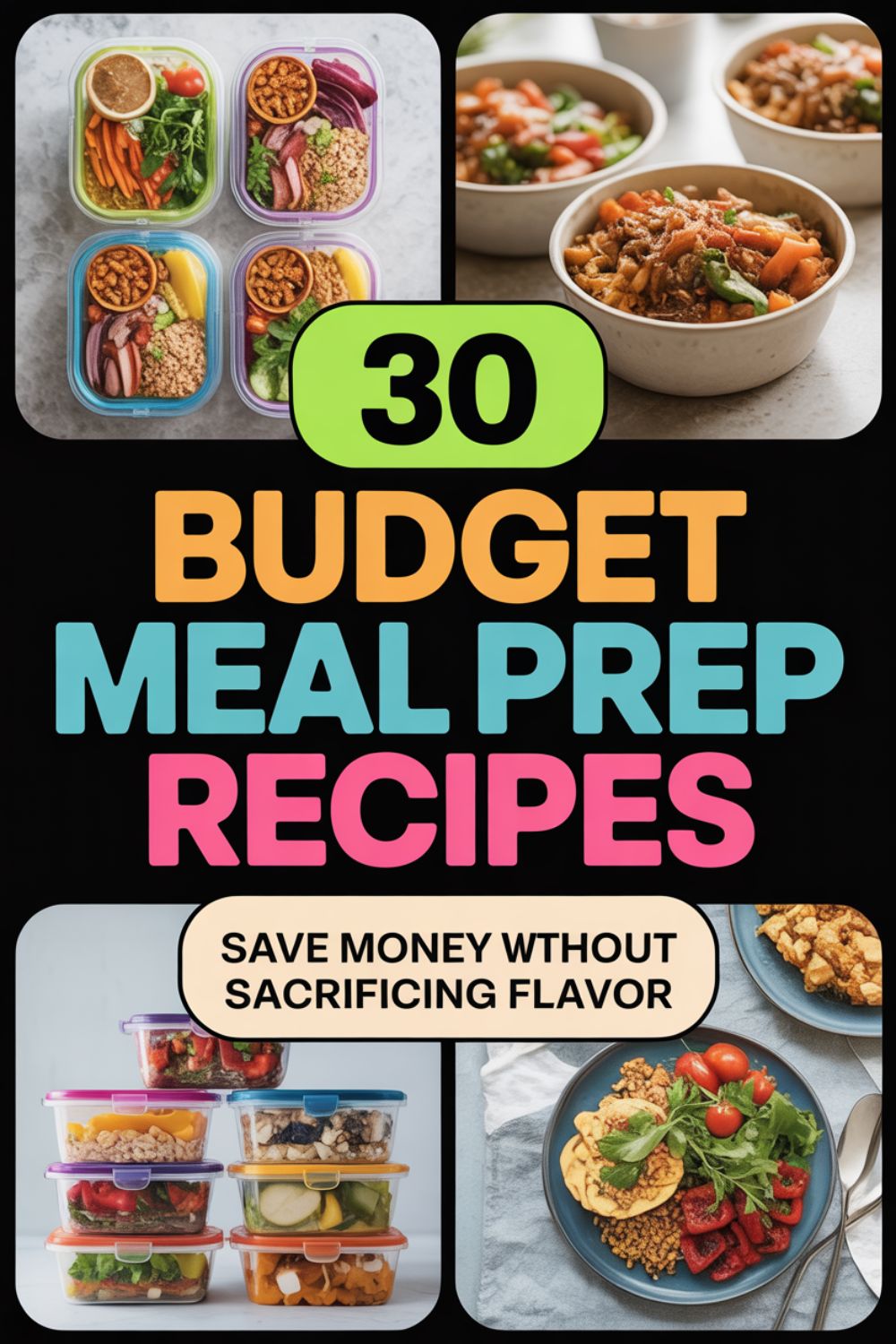 30 Budget Meal Prep Recipes to Save Money