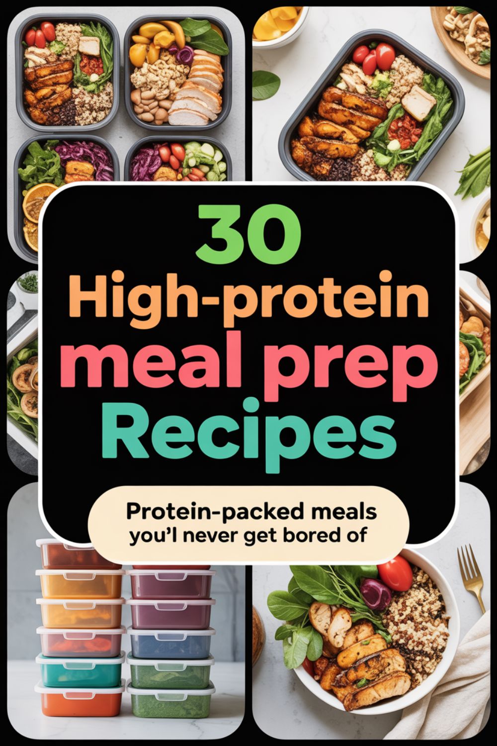 30 High Protein Meal Prep Recipes That Dont Get Old