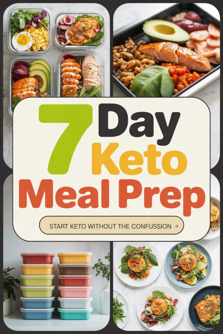 7-Day Keto Meal Prep for Beginners