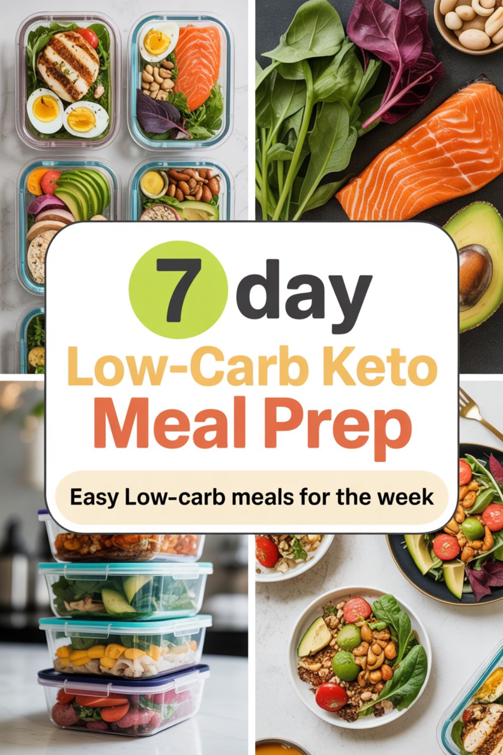 7-Day Low-Carb Keto Meal Prep Made Easy 2