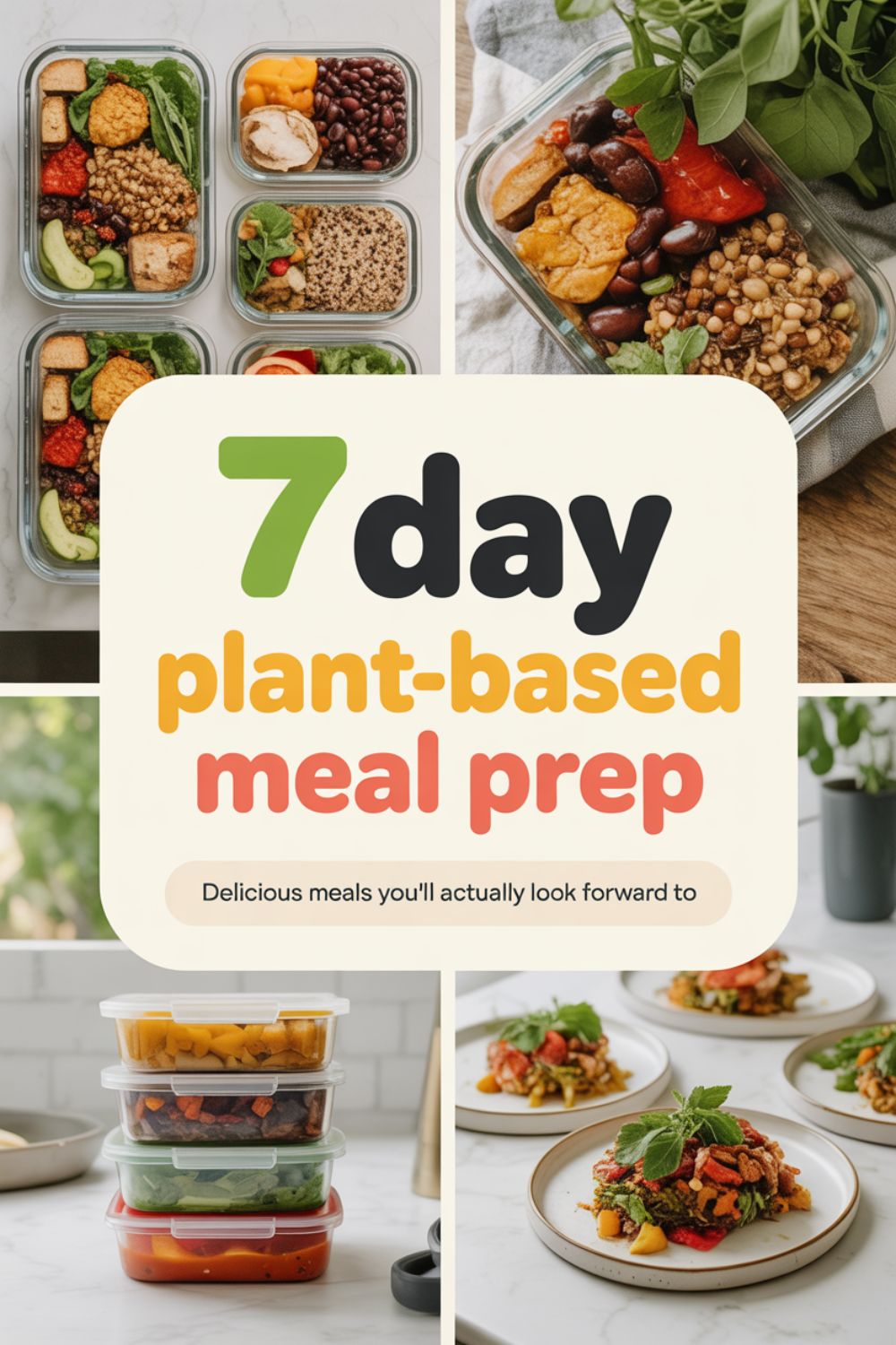 7-Day Plant-Based Meal Prep That Tastes Amazing 2