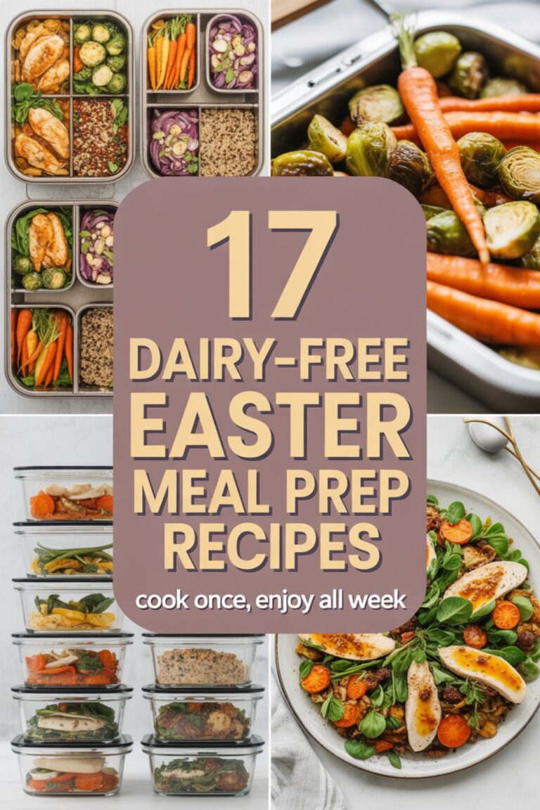 17 Dairy-Free Easter Meal Prep Recipes That Actually Make the Holiday Easier