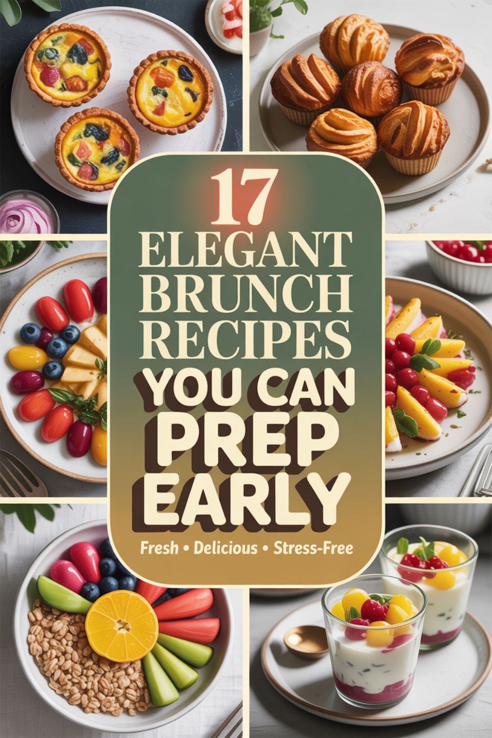 17 Elegant Brunch Recipes You Can Prep Early
