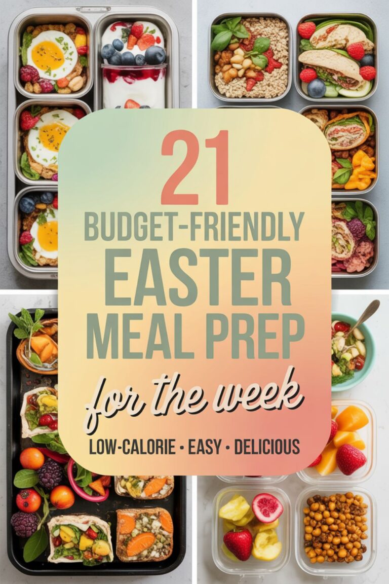 21 Budget-Friendly Easter Week Meal Prep