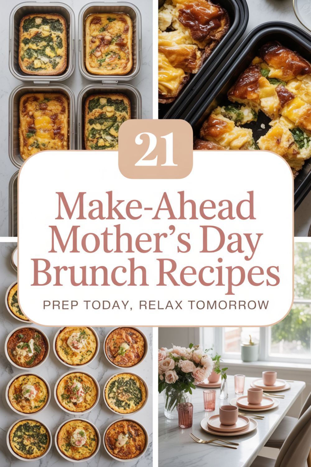 21 Make Ahead Mothers Day Brunch Recipes