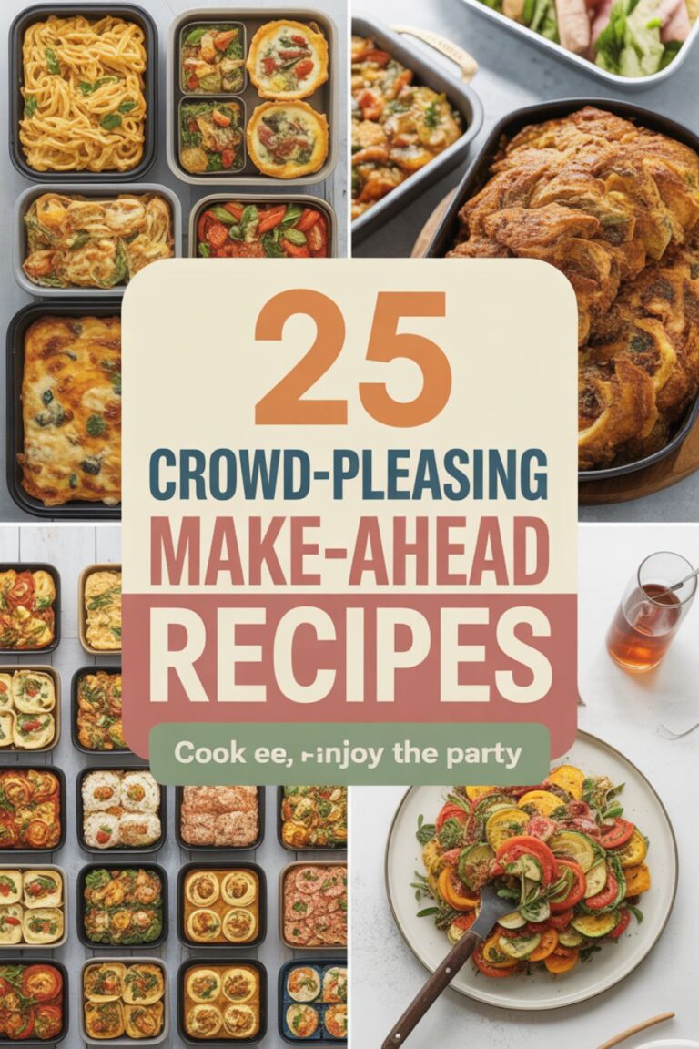 25 Crowd-PleasingMake-Ahead RecipesEveryone Will Ask For Again 11 25 Crowd-PleasingMake-Ahead RecipesEveryone Will Ask For Again