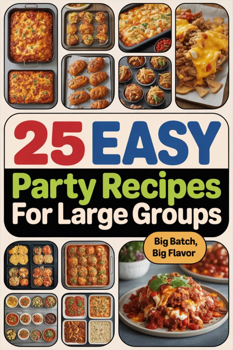 25 Easy Party Recipes for Large Groups 5 25 Easy Party Recipes for Large Groups