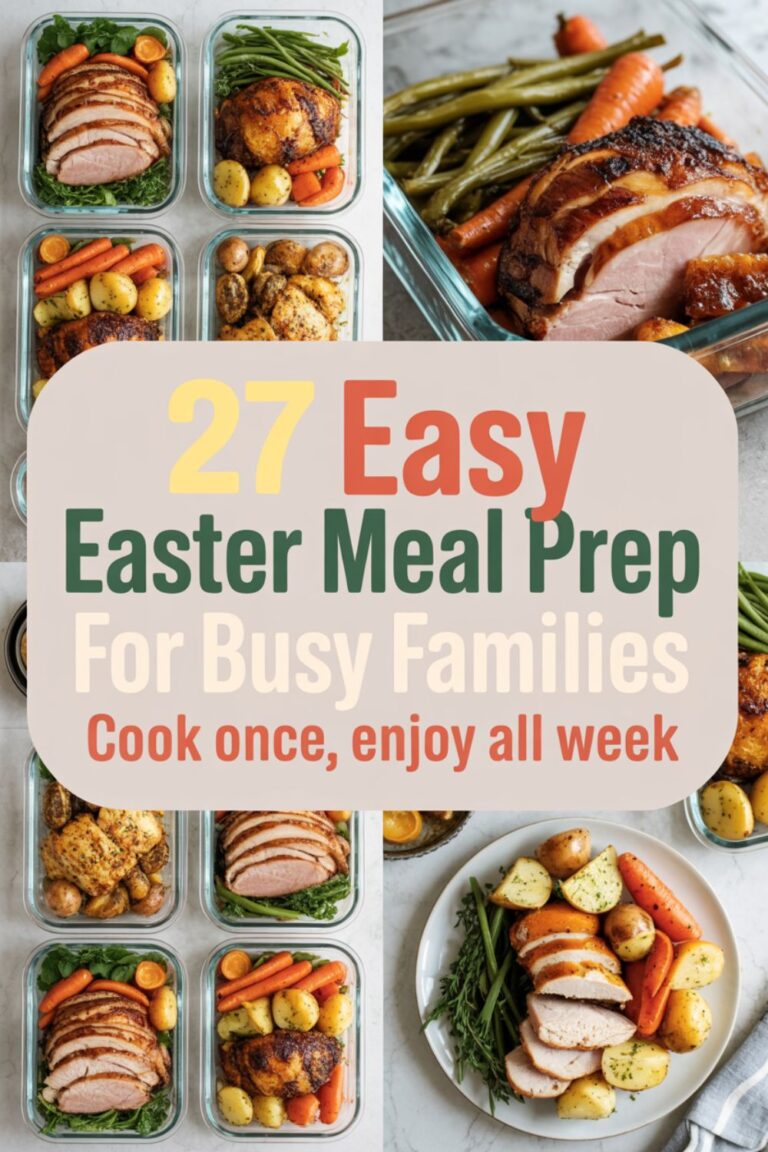 27 Easy Easter Meal Prep for Busy Families