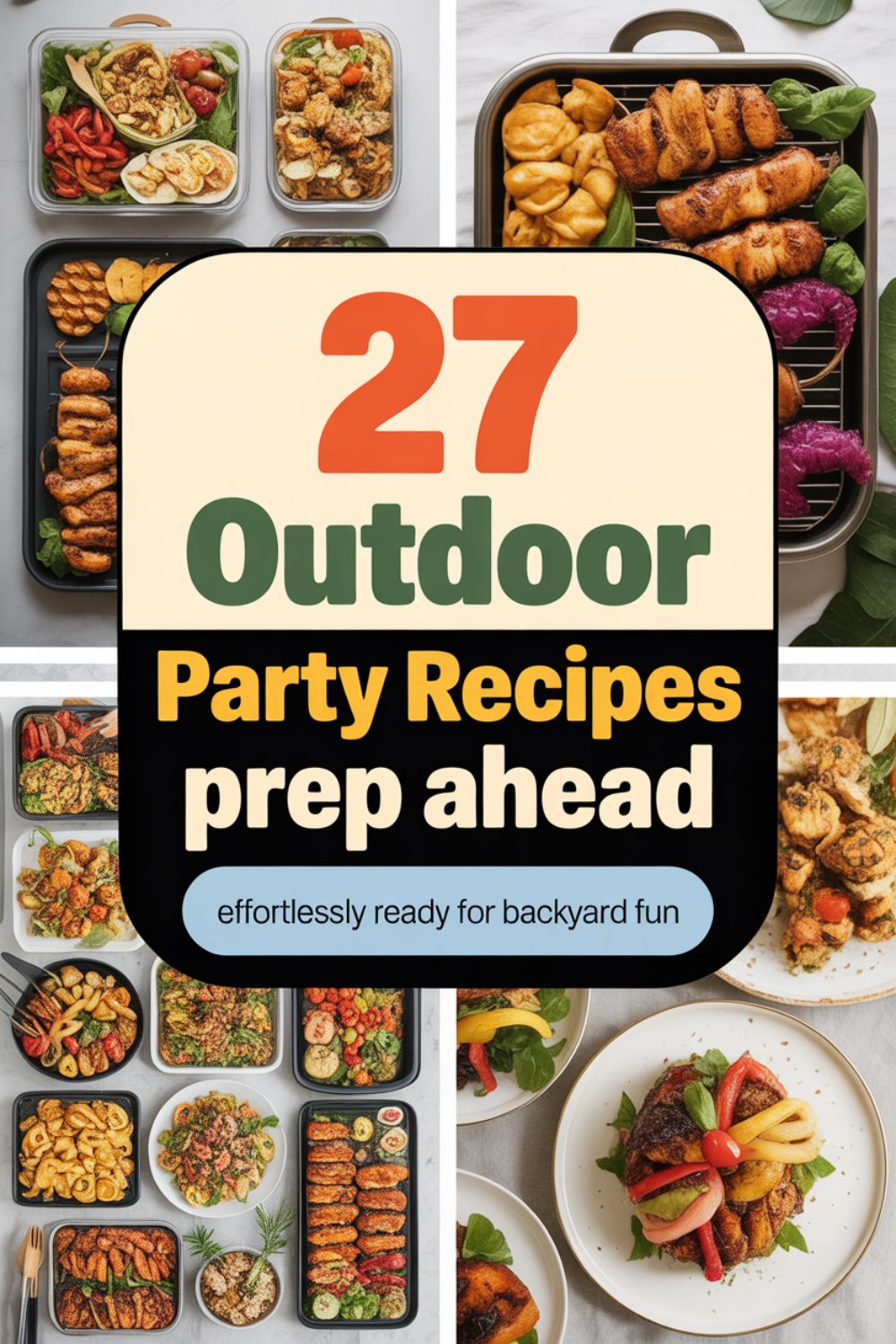 27 Outdoor Party Recipes You Can Prep Ahead 2