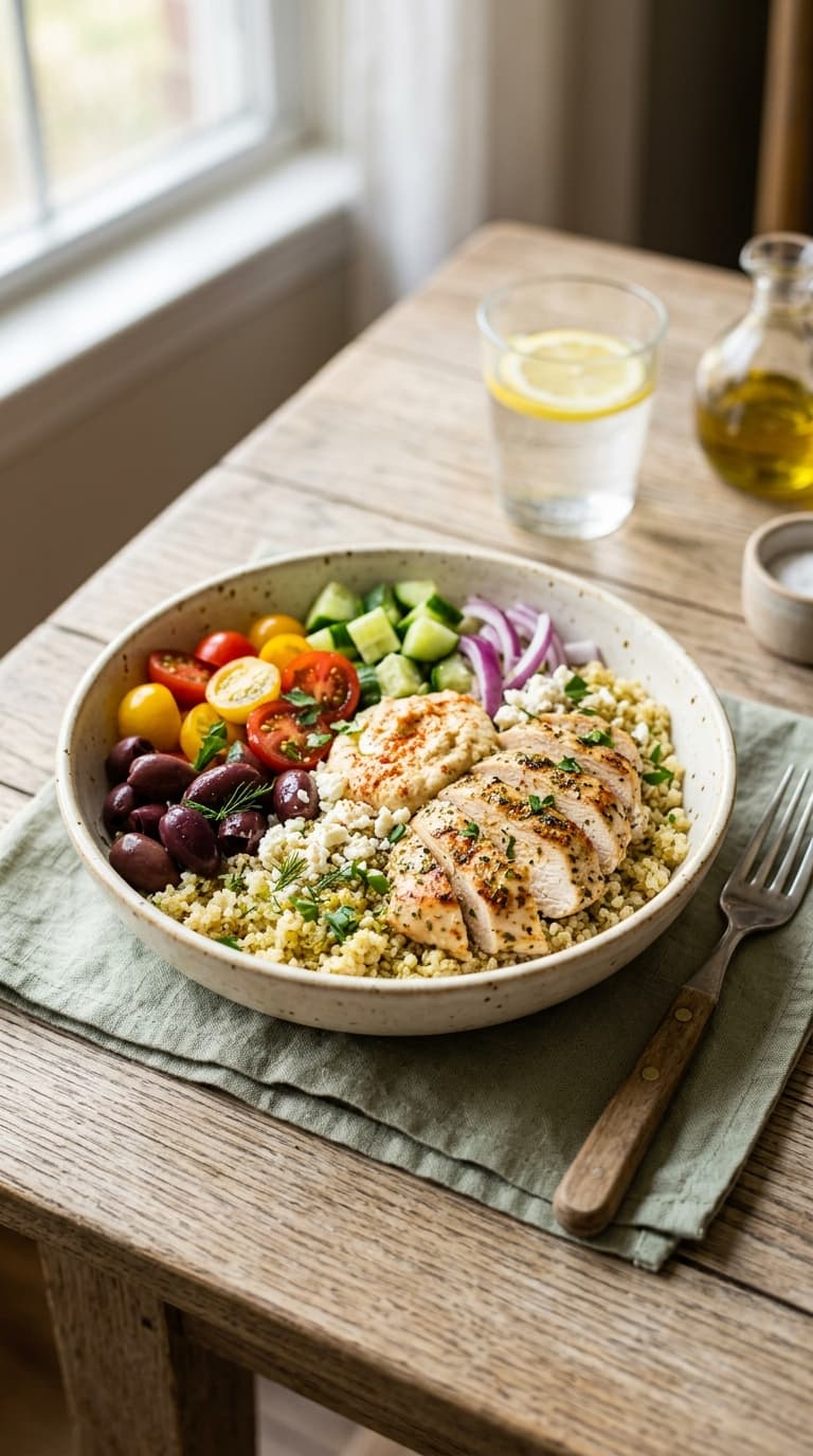 10 Easy Mediterranean Diet Lunch Bowls Under 400 Calories