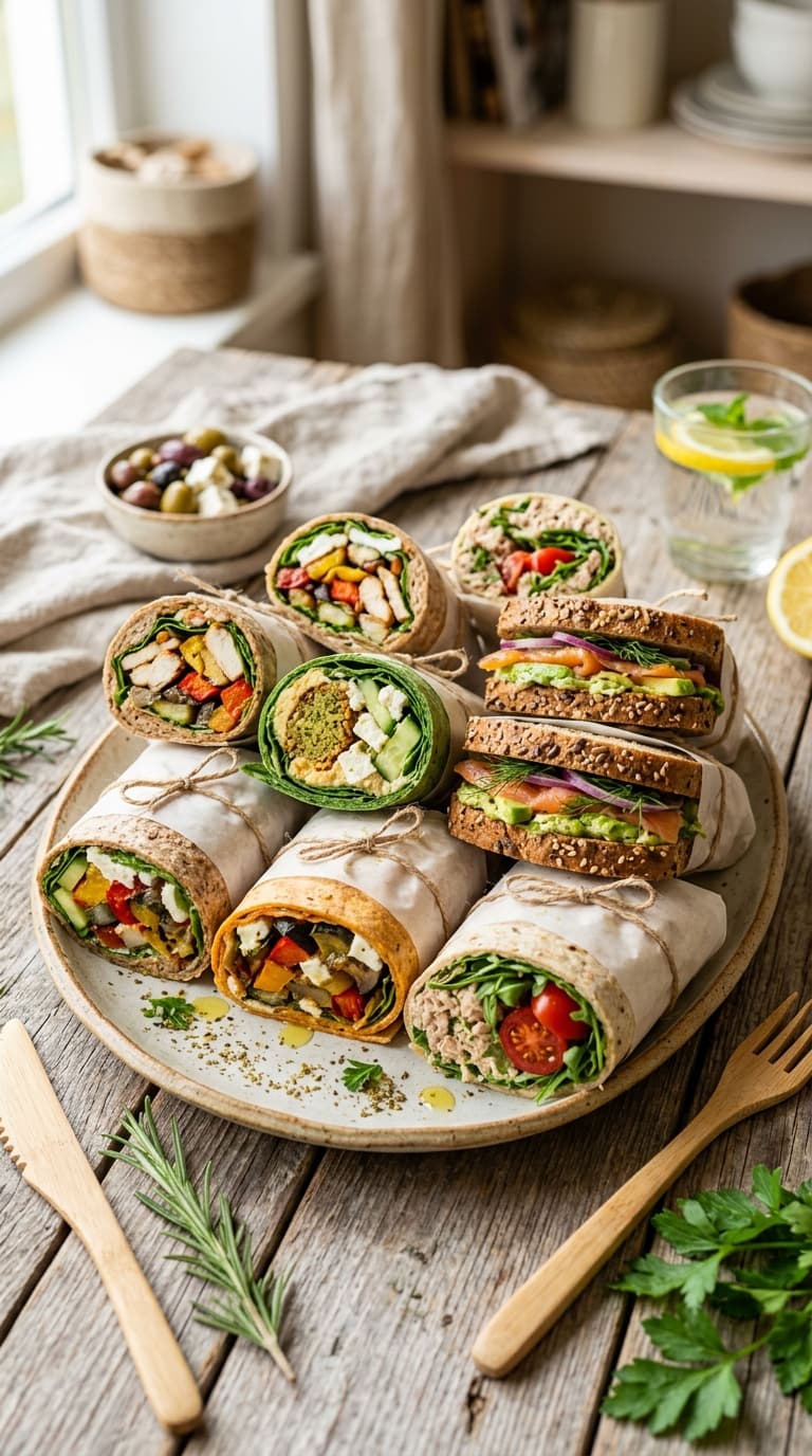 12 Mediterranean Diet Wraps & Sandwiches For Work Lunch 1 aig 12 mediterranean diet wraps sandwiches for work lunch 1778551533