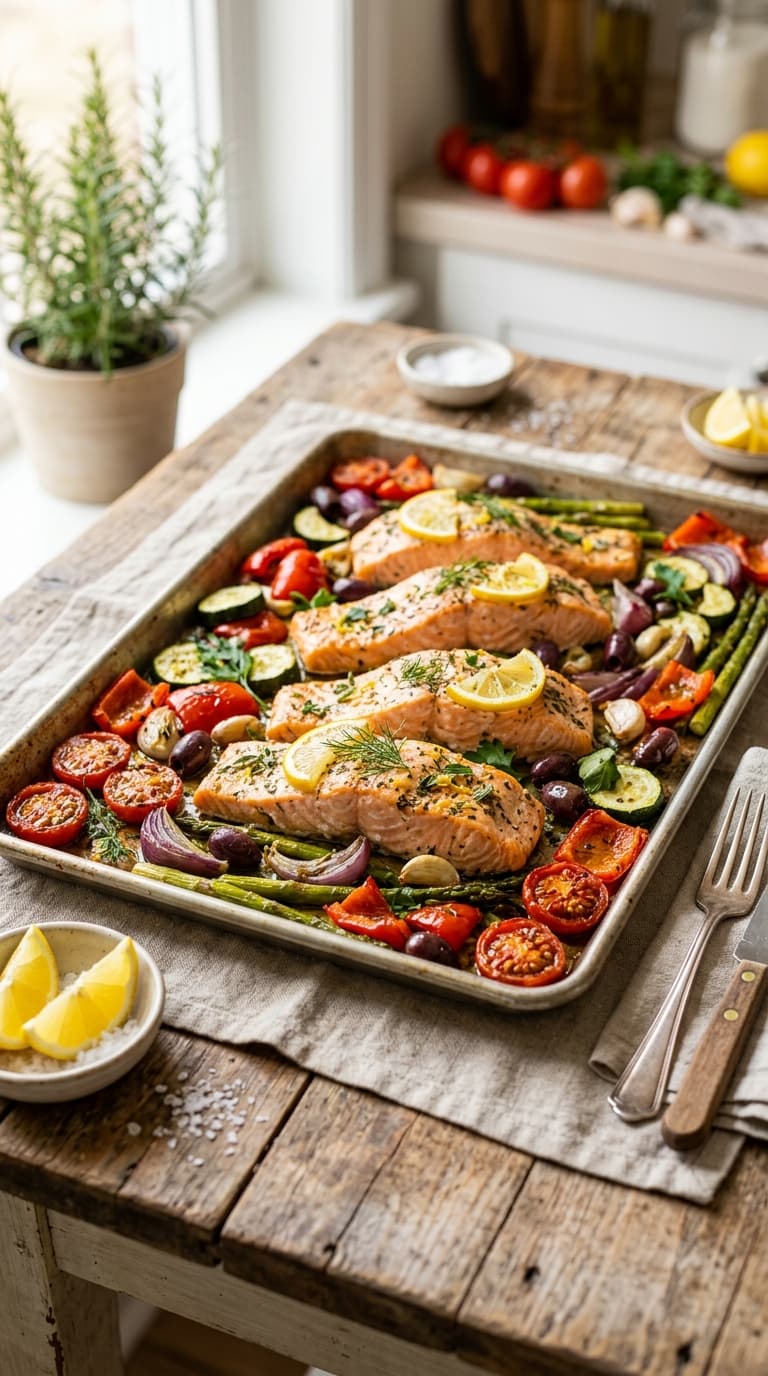 20 Mediterranean Diet Sheet Pan Dinners (Easy Cleanup) 2 20 Mediterranean Diet Sheet Pan Dinners (Easy Cleanup)
