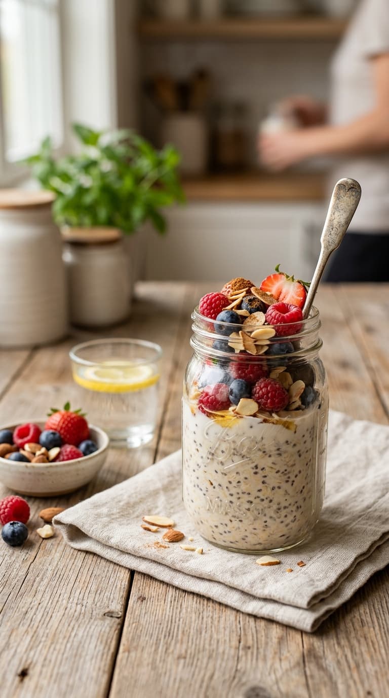 21 Low-Calorie Overnight Oats Recipes (Under 300 Calories)