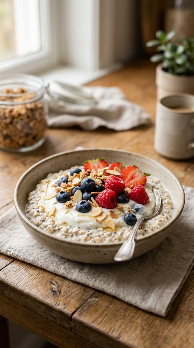 21 Overnight Oats With Greek Yogurt (Extra Protein Every Morning) 3 21 Overnight Oats With Greek Yogurt (Extra Protein Every Morning)