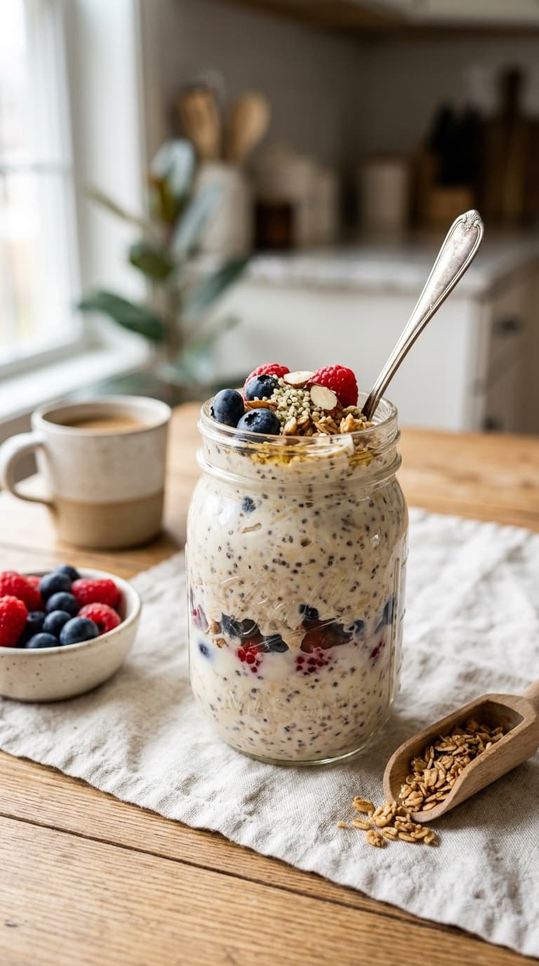 21 Overnight Oats With Greek Yogurt (Extra Protein Every Morning) 2 21 Overnight Oats With Greek Yogurt (Extra Protein Every Morning)
