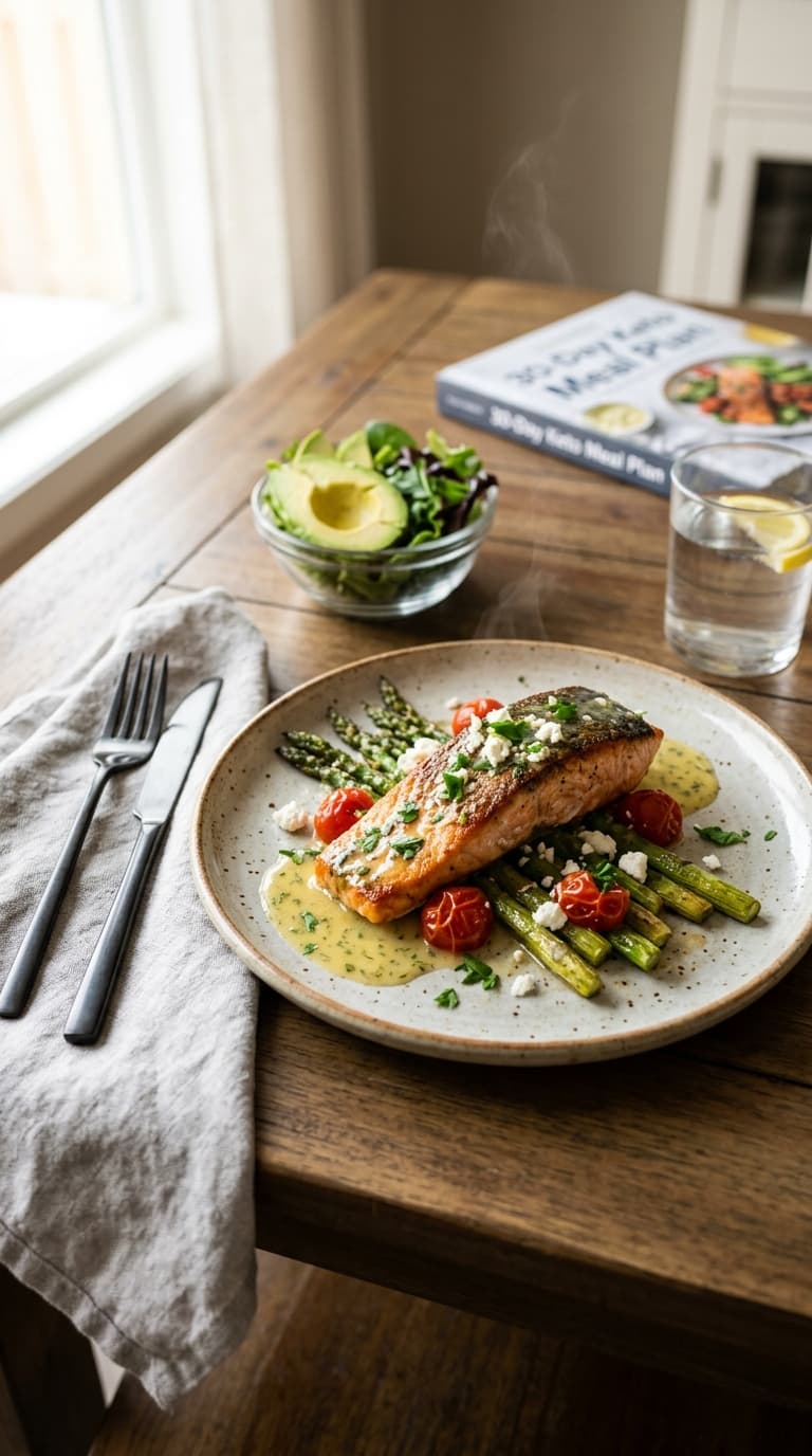 30-Day Keto Diet Plan For Beginners (Full Guide & Grocery List)