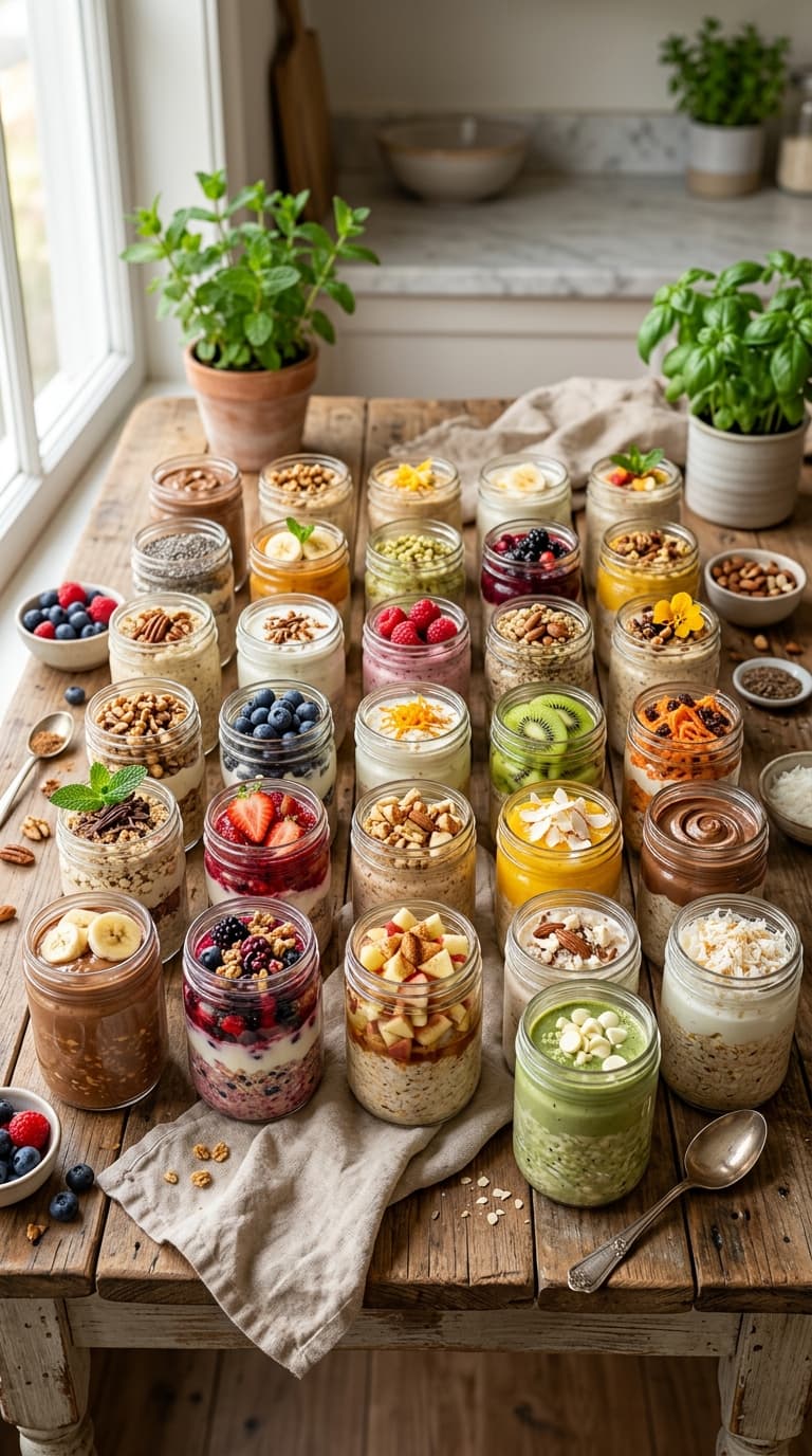 30 Overnight Oats Flavors (One For Every Day of the Month)