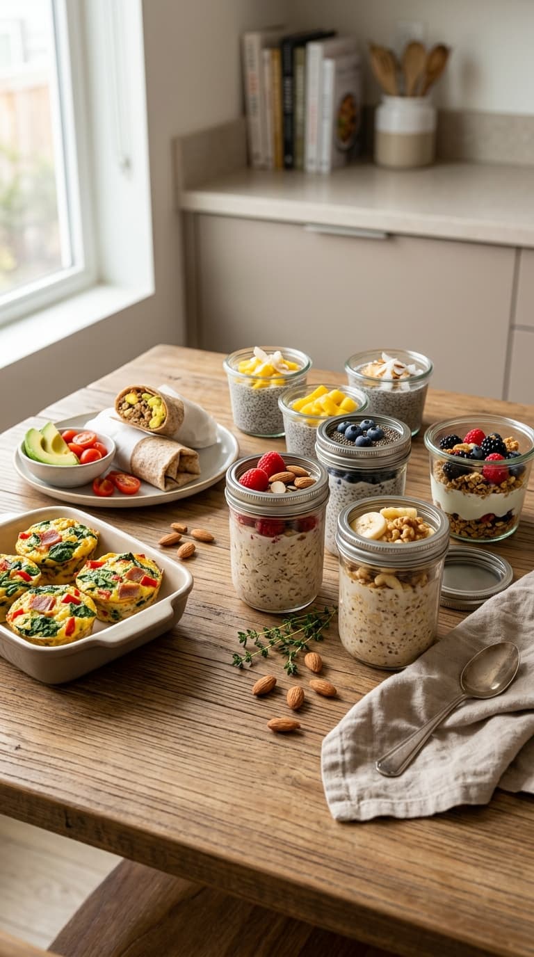 7-Day Healthy Breakfast Meal Prep Plan (Make Ahead & Grab-And-Go) 2 7-Day Healthy Breakfast Meal Prep Plan (Make Ahead & Grab-And-Go)