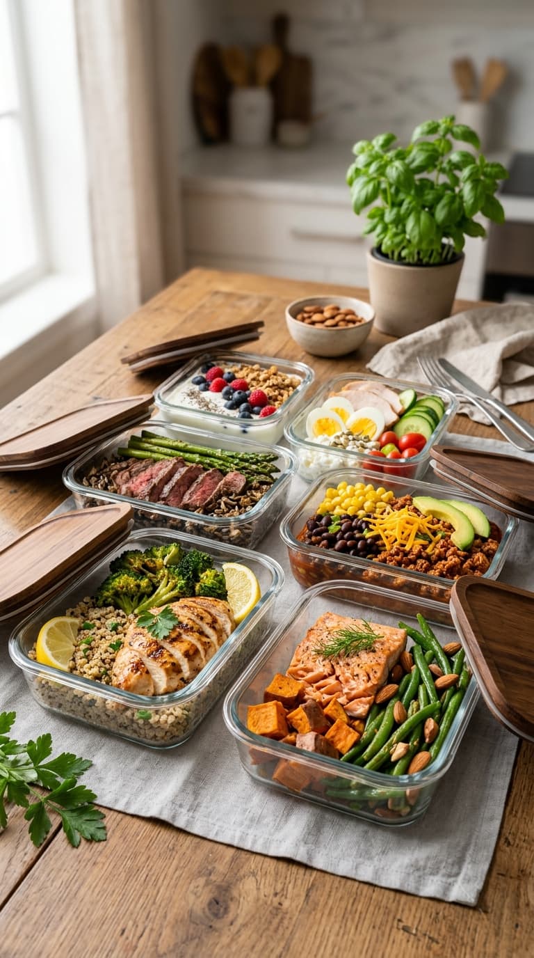 7-Day High Protein Meal Prep Plan For Weight Loss