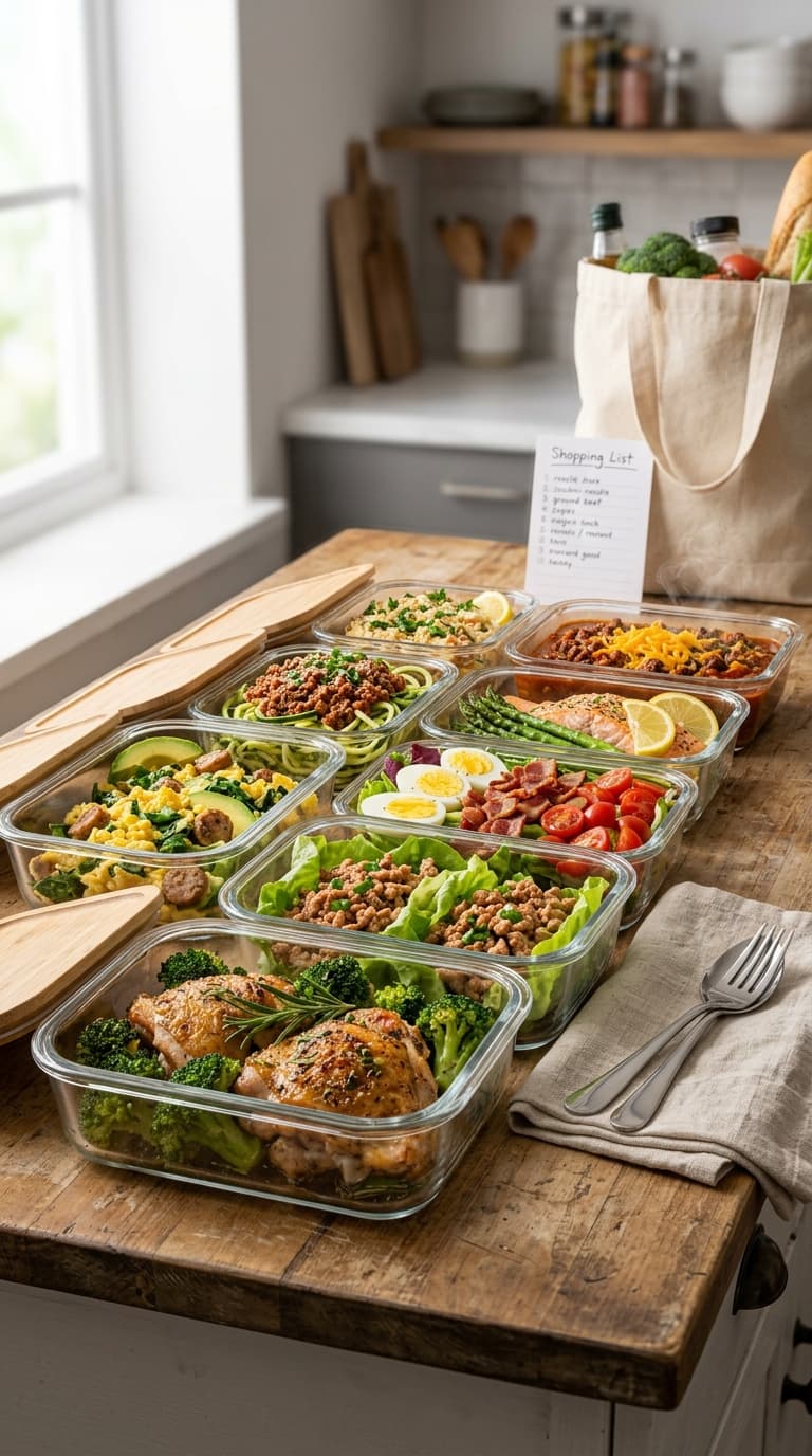 7-Day Keto Meal Plan On A Budget (Under $50)