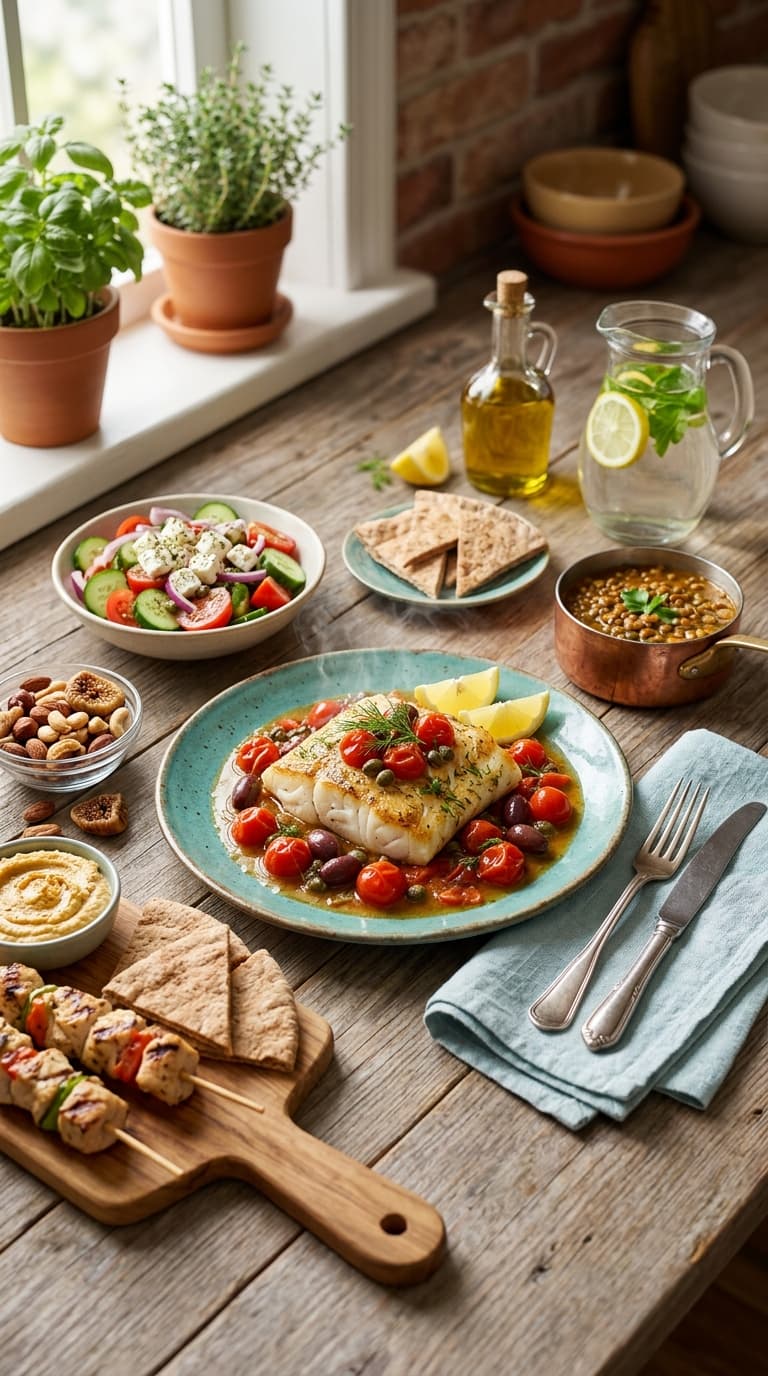 7-Day Mediterranean Diet Plan For Weight Loss (Under 1500 Calories) 3 7-Day Mediterranean Diet Plan For Weight Loss (Under 1500 Calories)