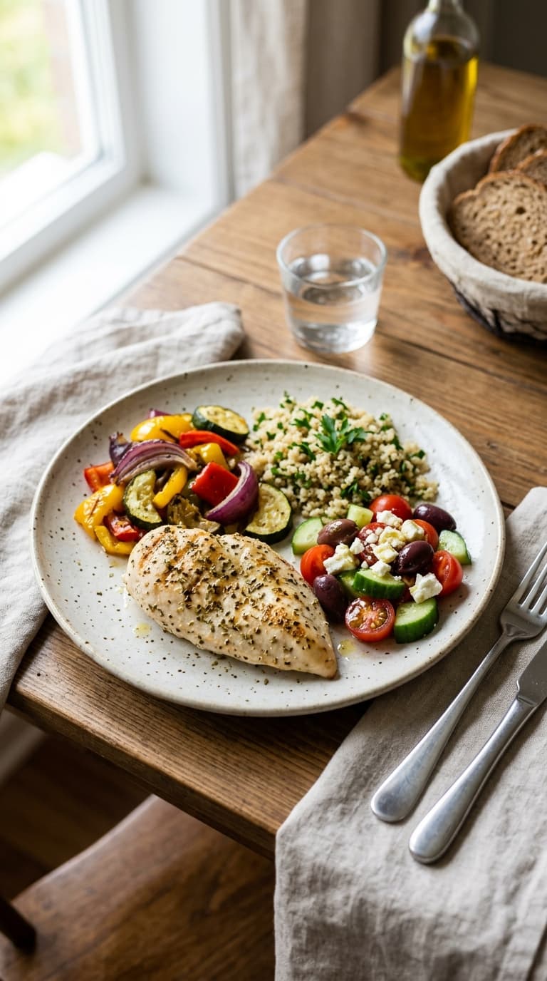 7-Day Mediterranean Diet Plan For Weight Loss (Under 1500 Calories)